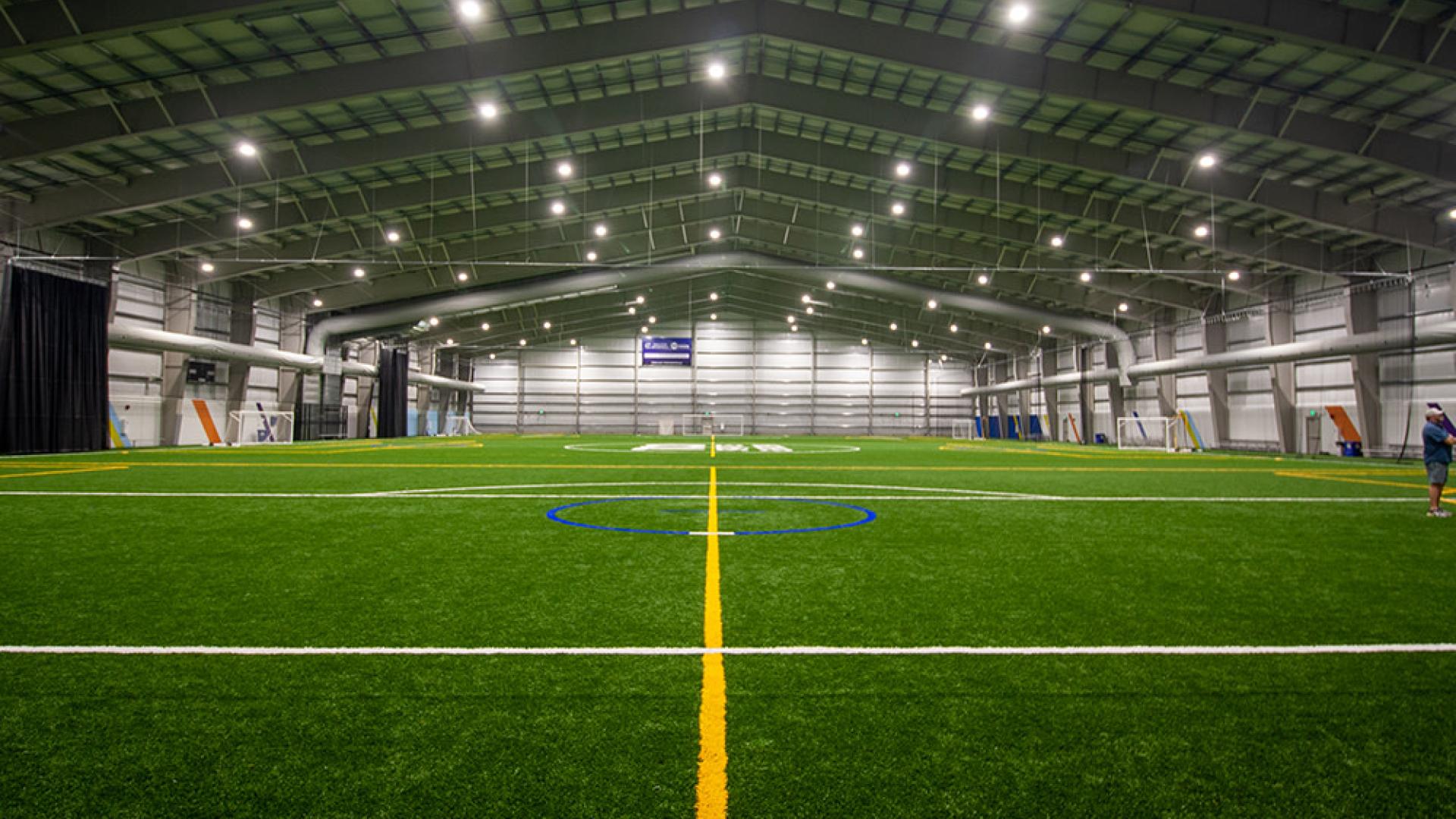 Image of indoor turf field